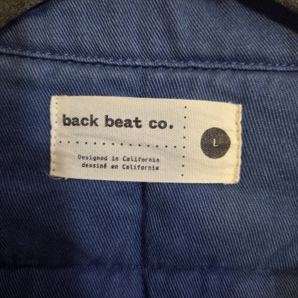 Back Beat Co. Indigo Quilted Jacket - Picture 2 of 16